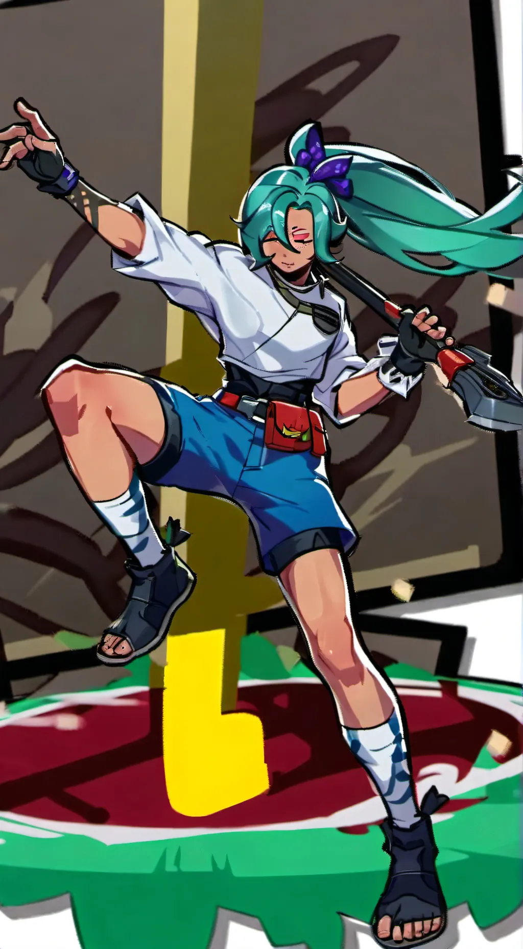 ai character: yandere solar background