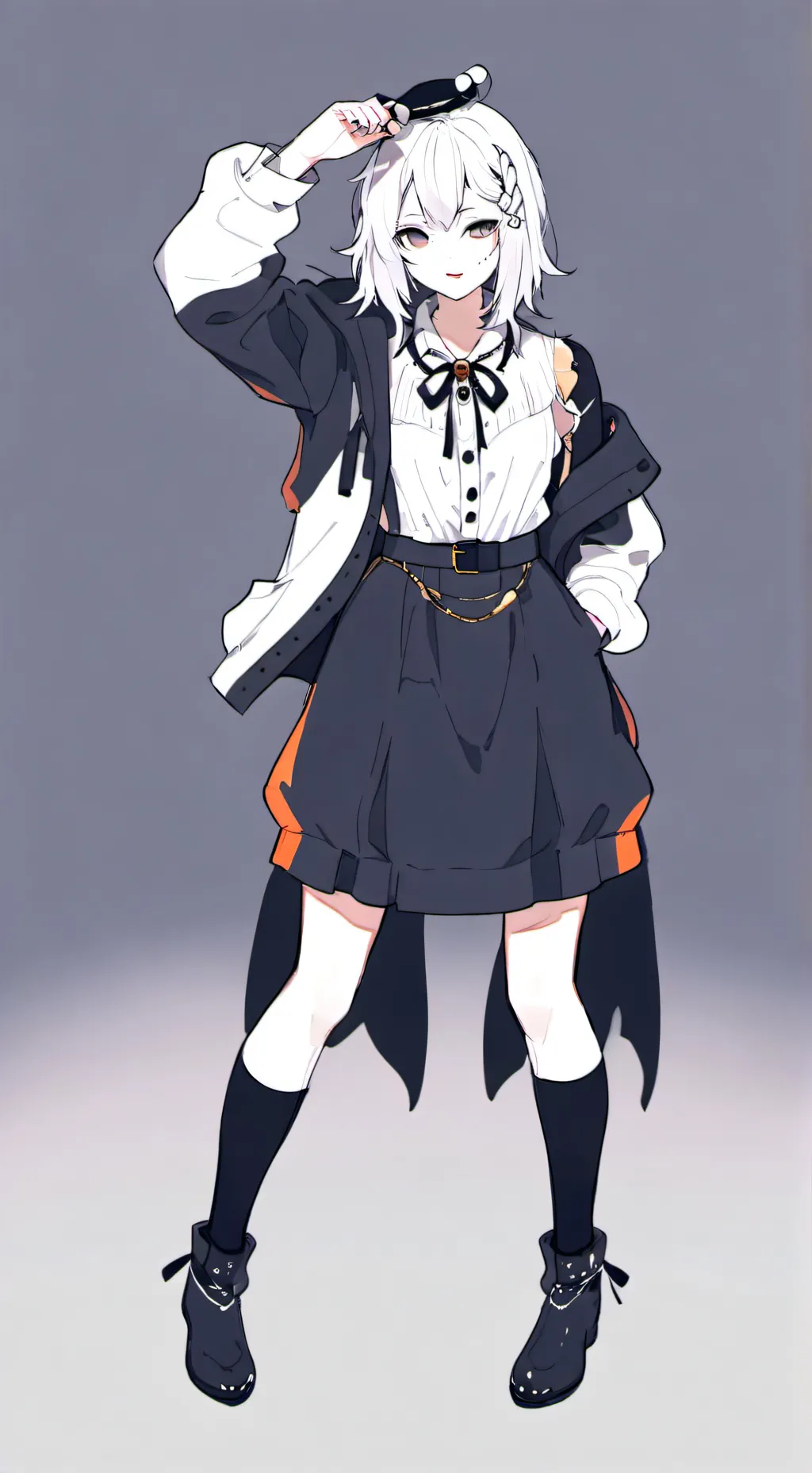 ai character: hatisune miko background