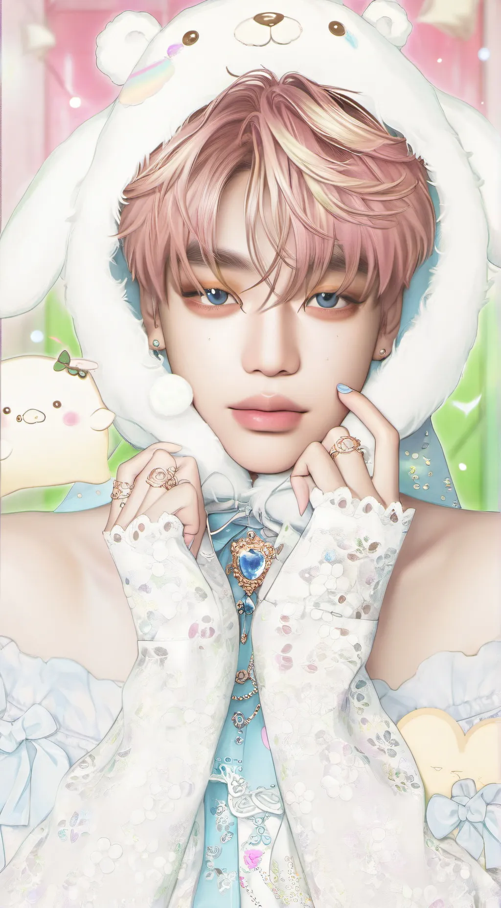 ai character: SKZ background