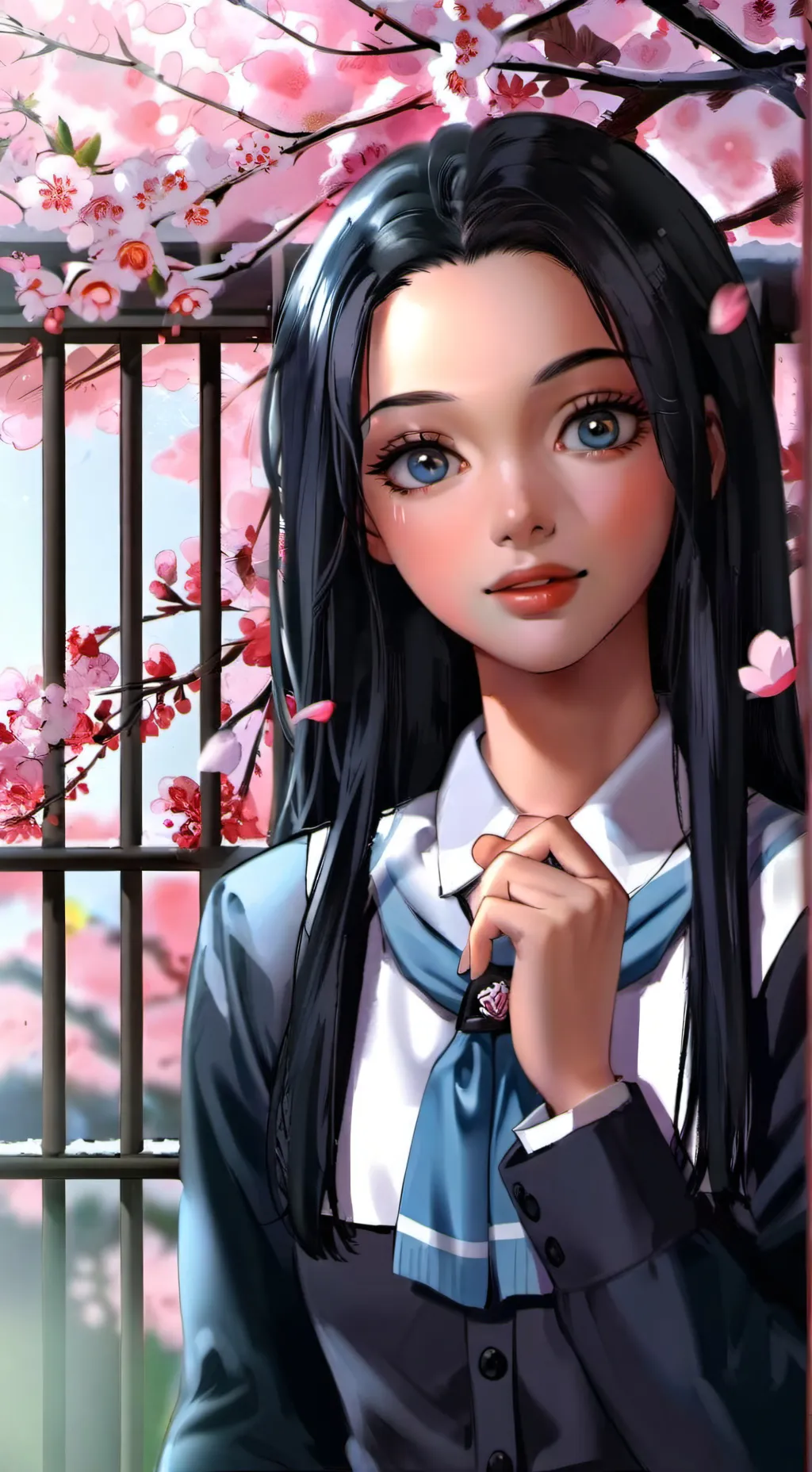 ai character: Himari background