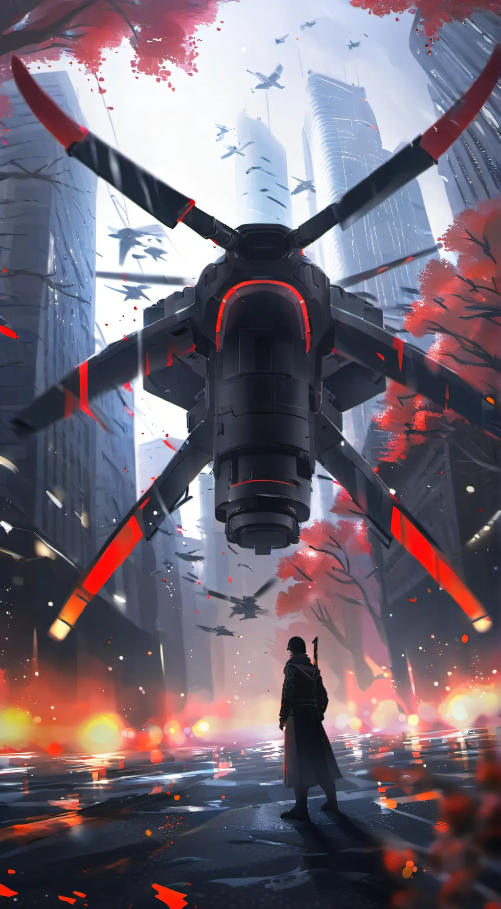 ai character: MD background