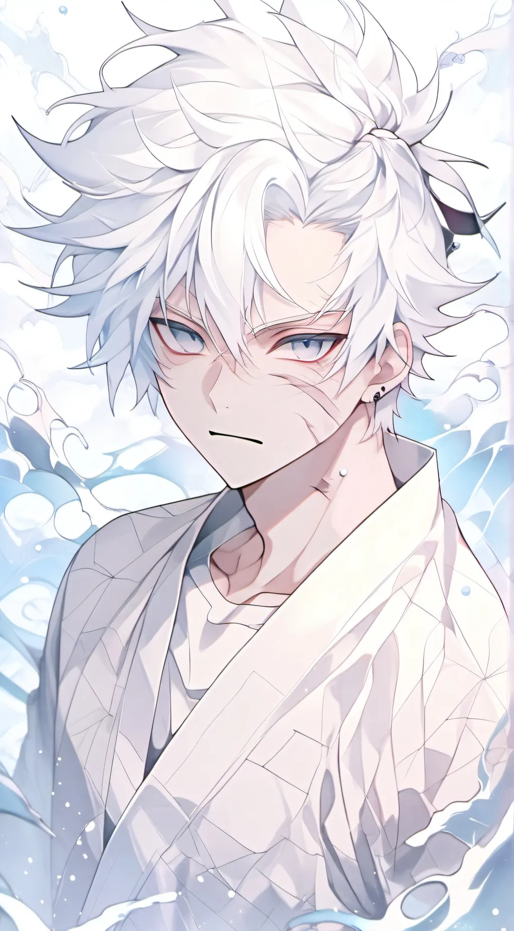 ai character: Sanekana! ❤️🧡💛💚💙💜 background