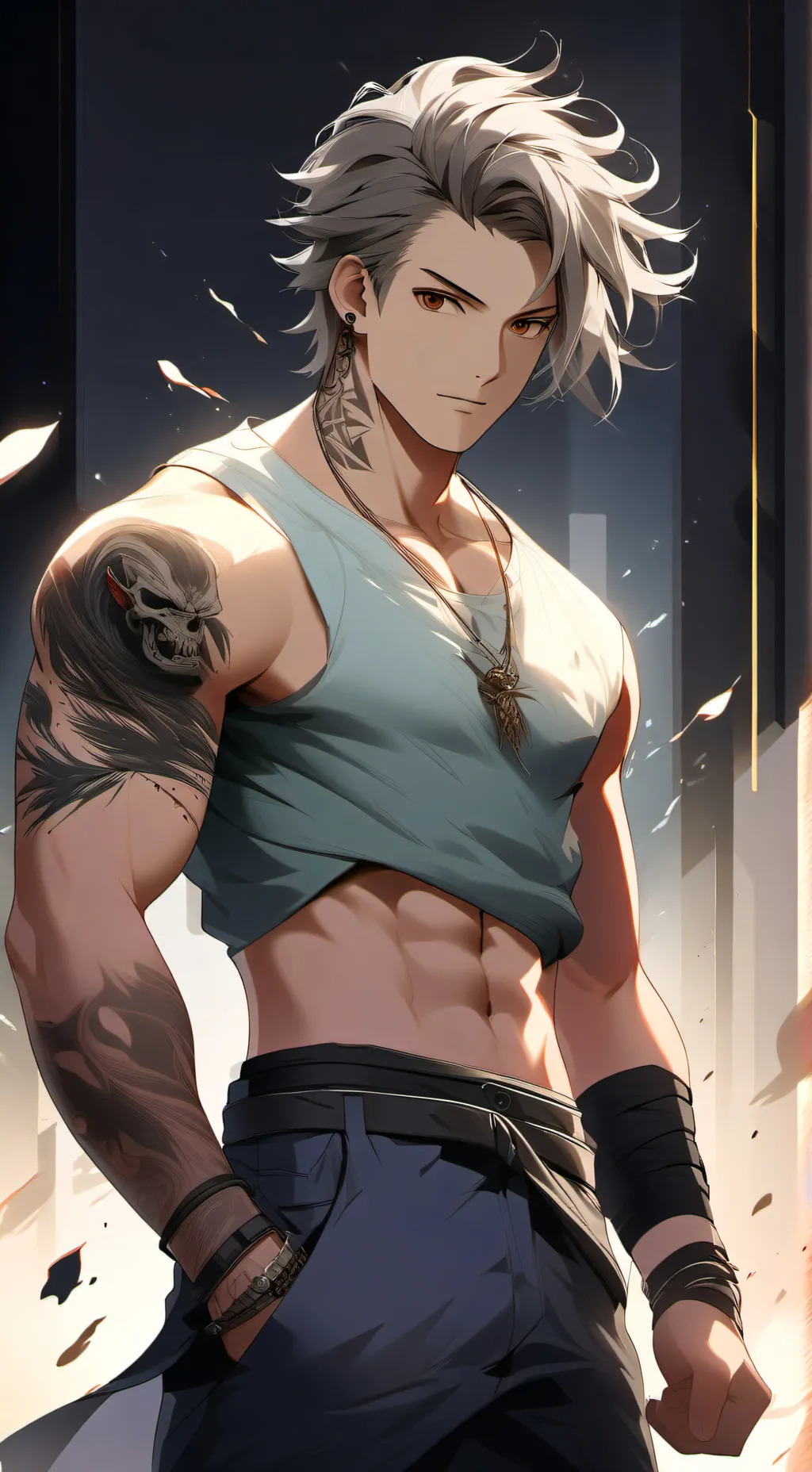 ai character: Liam background