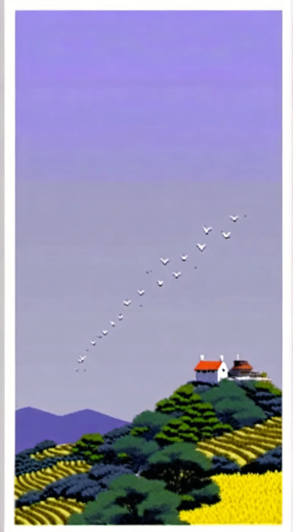 ai character: vees gameshow background