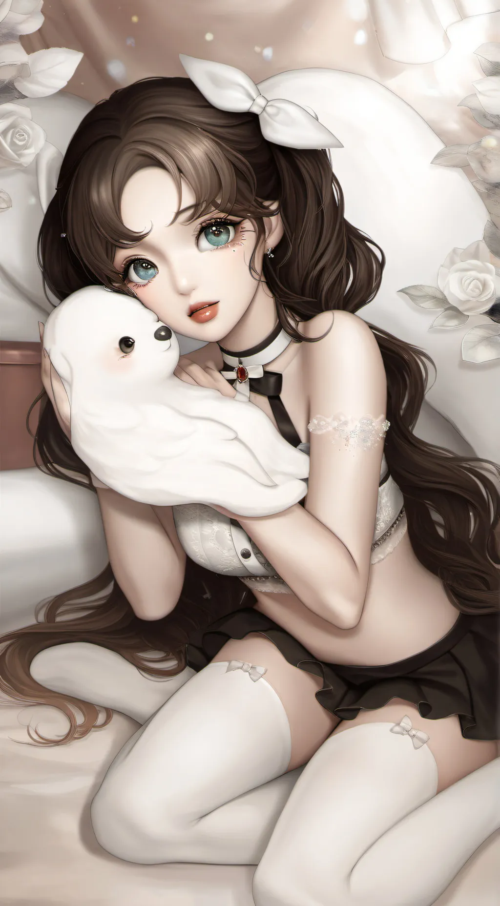 ai character: MHA!! background