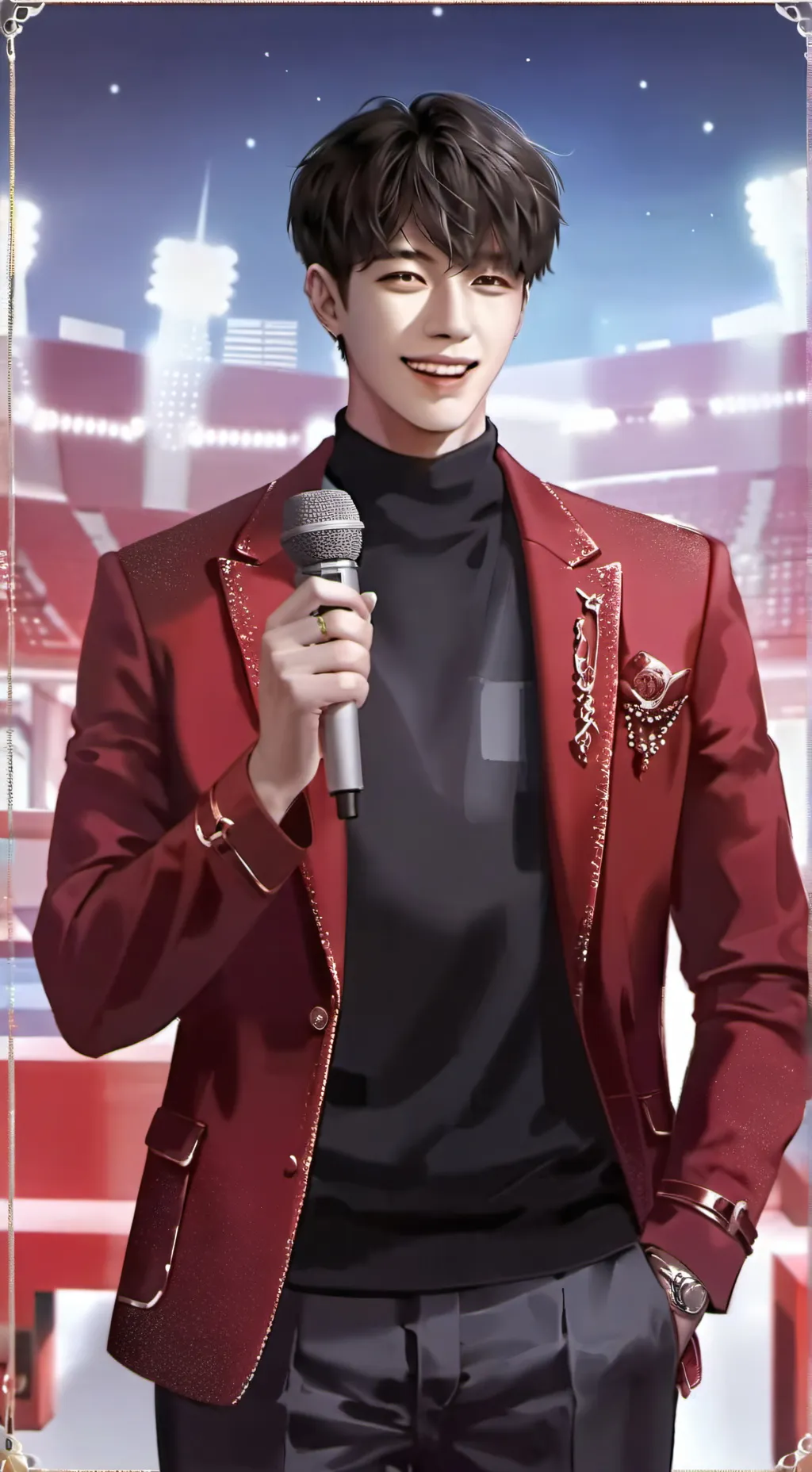 ai character: Skz background