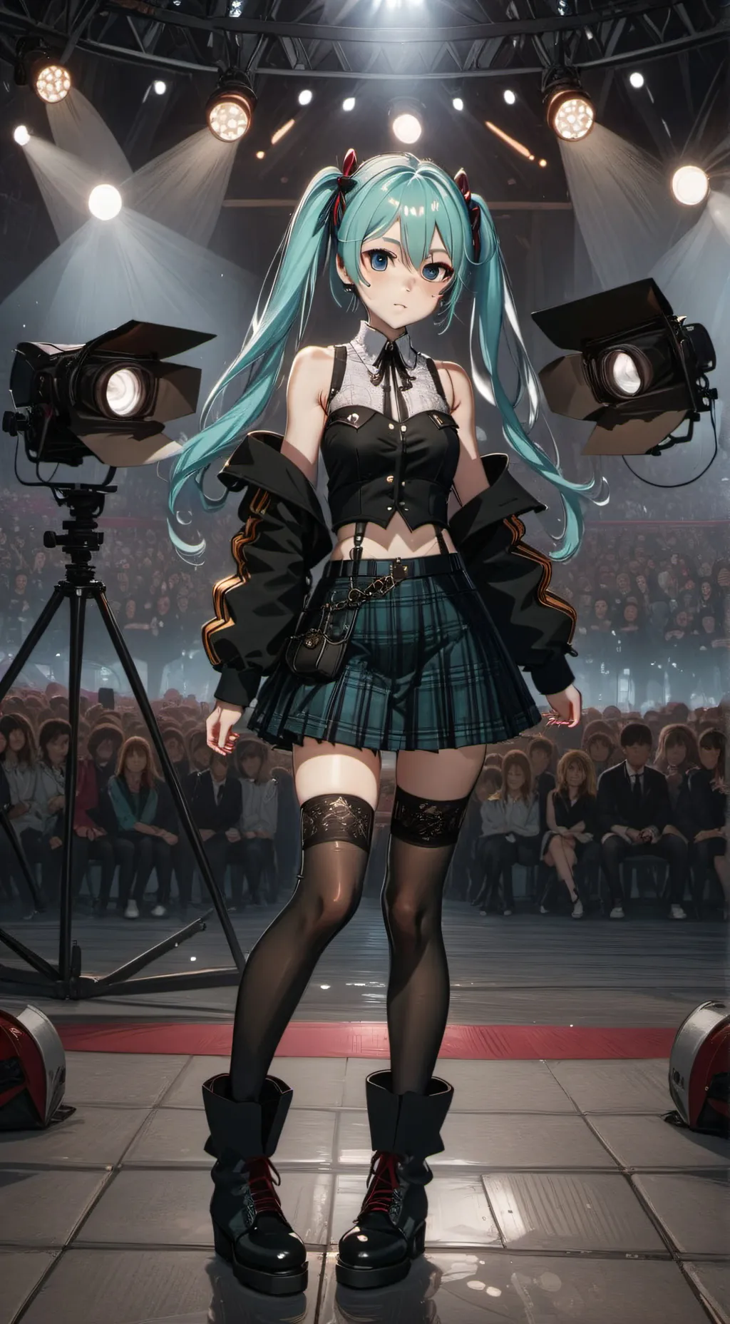 ai character: The Phantom idols background
