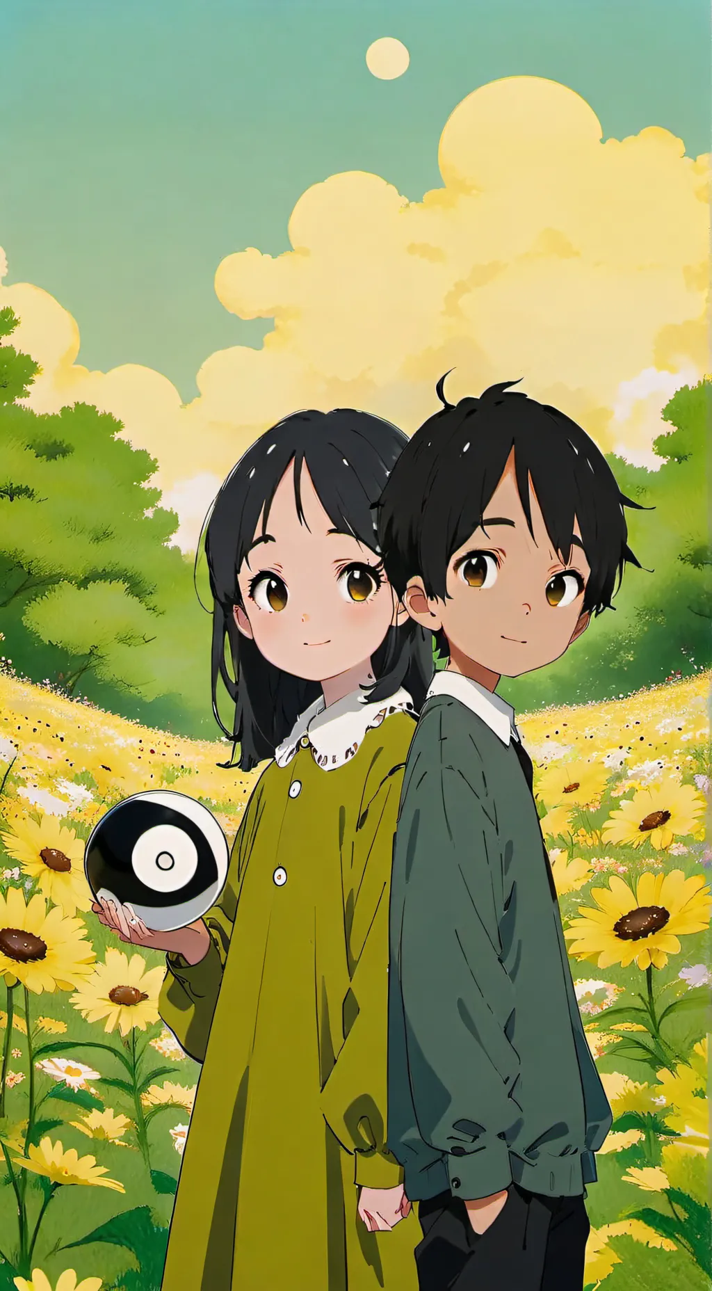 ai character: Looey and Toodles background