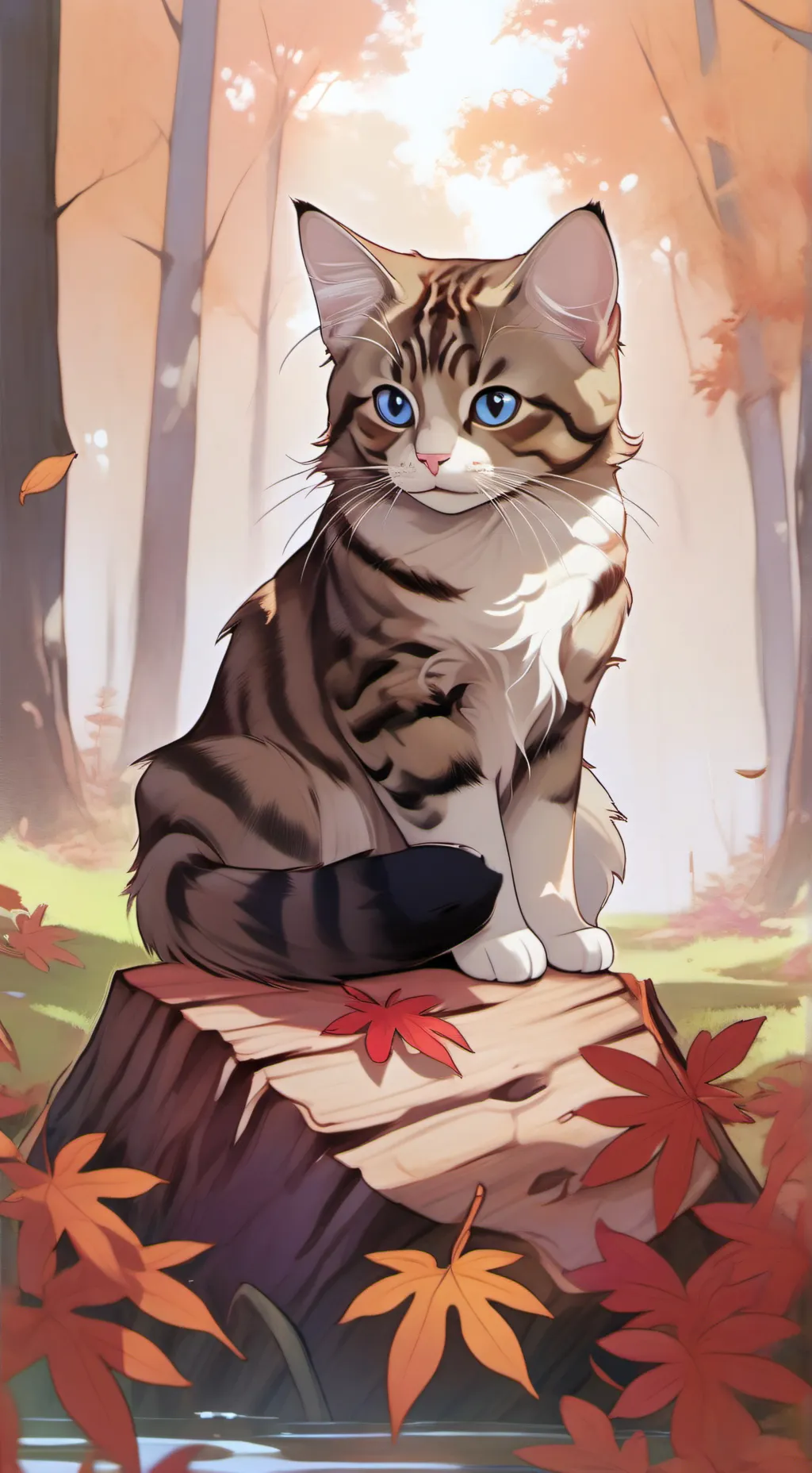 ai character: Spinestream background