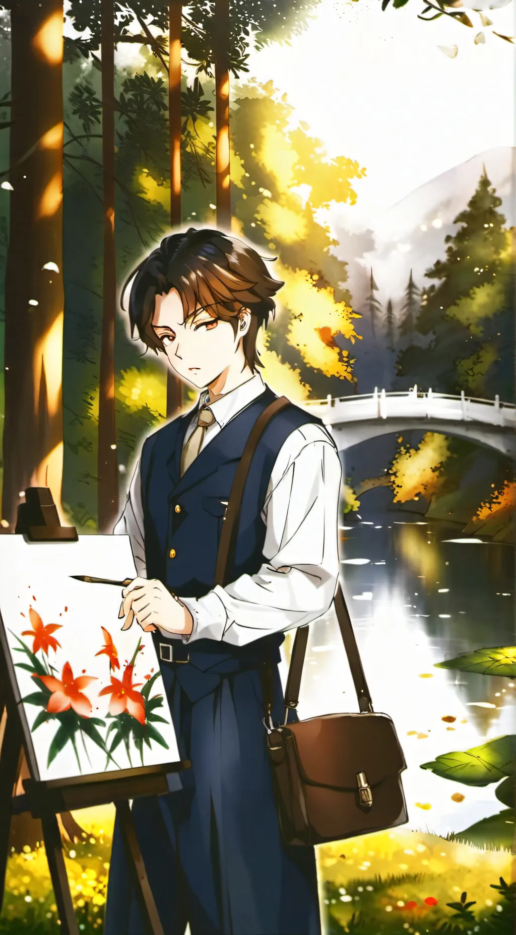 ai character: Putera Gion background