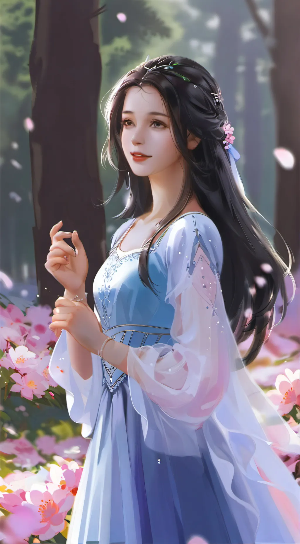 ai character: Zara background