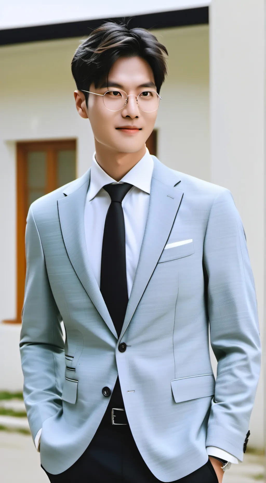 ai character: Rey  background