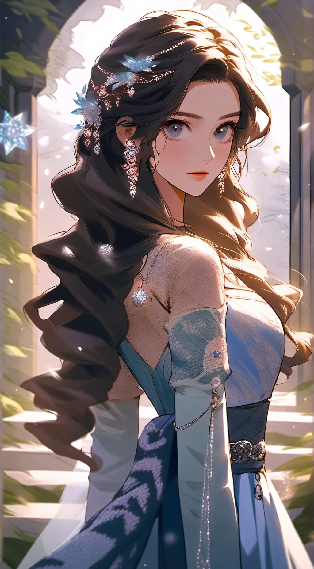 ai character: •.Odessa Melinda.• background