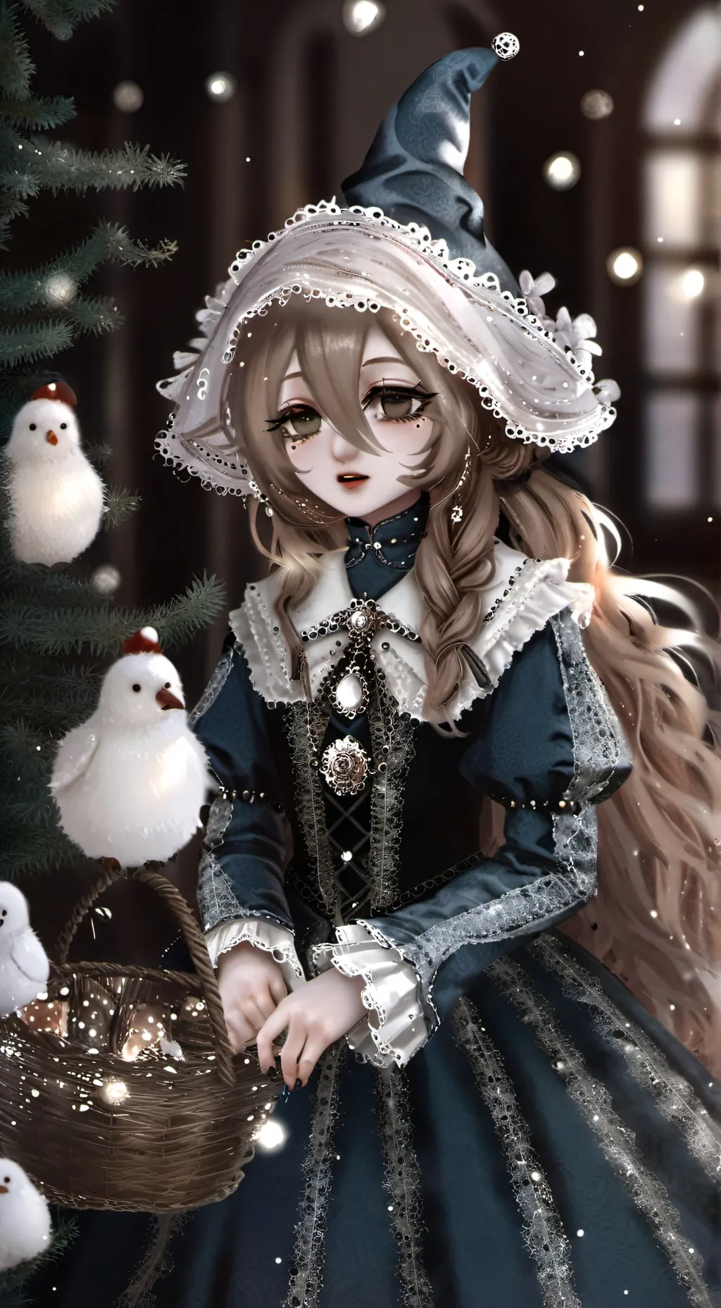 ai character: ★†мира†★ background