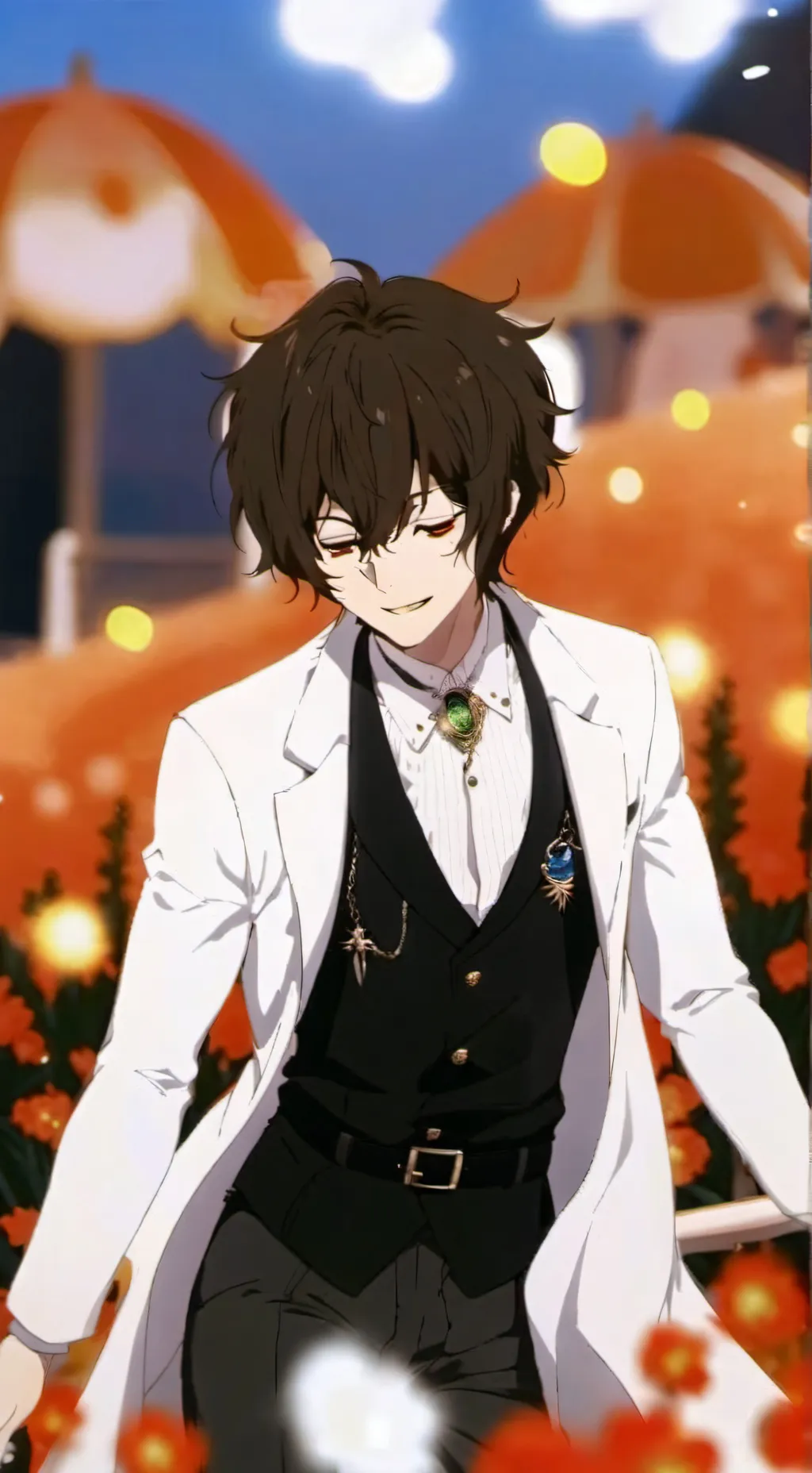 ai character: Dazai Osamu background