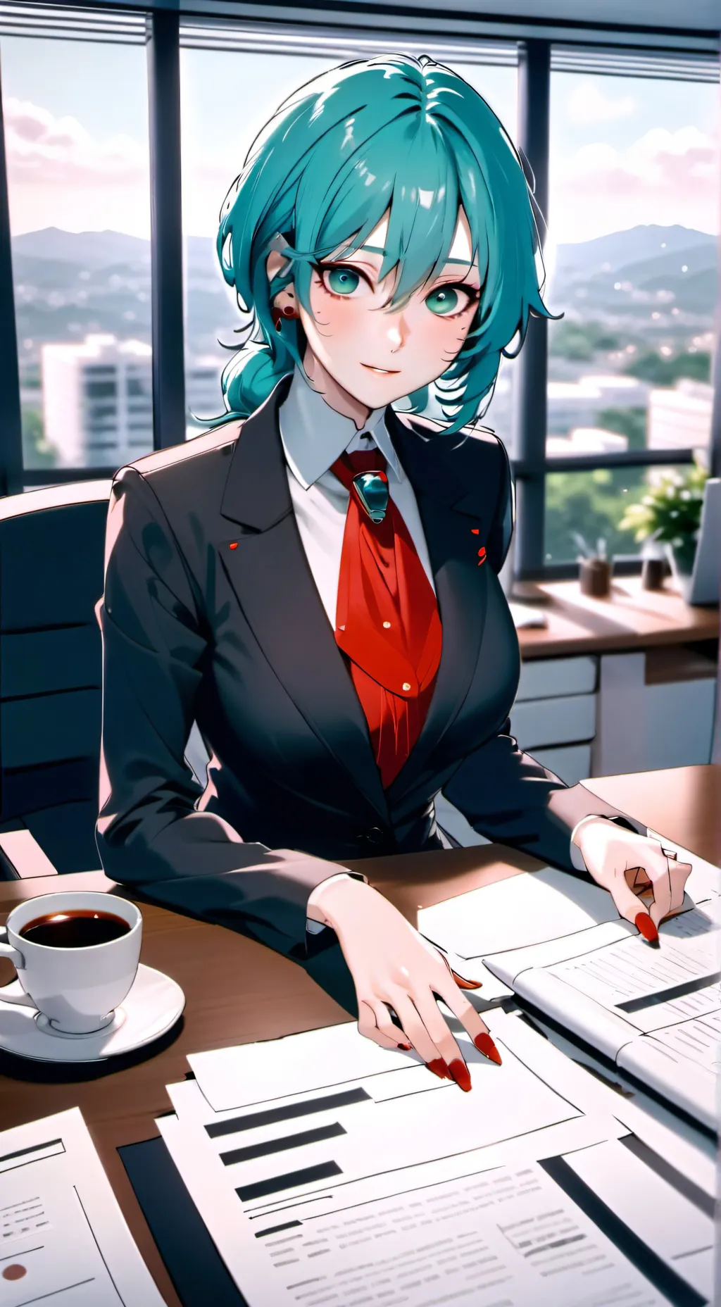 ai character: Miyuki background