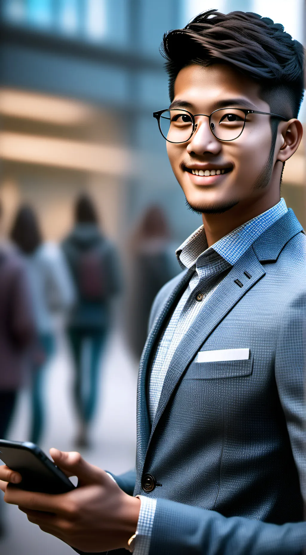 ai character: Gossip Tycoon background