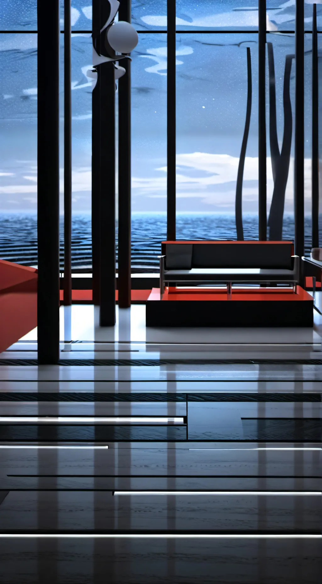 ai character: Moonflower background