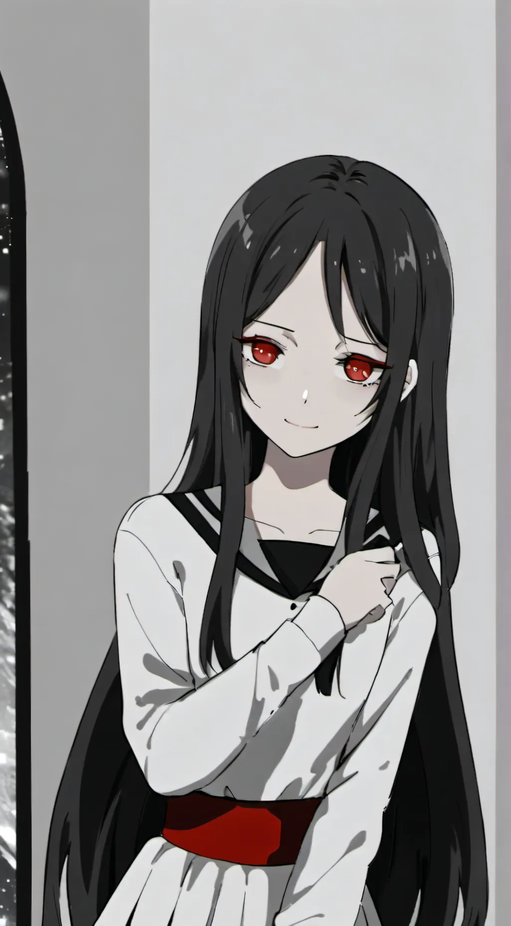 ai character: slenderina background