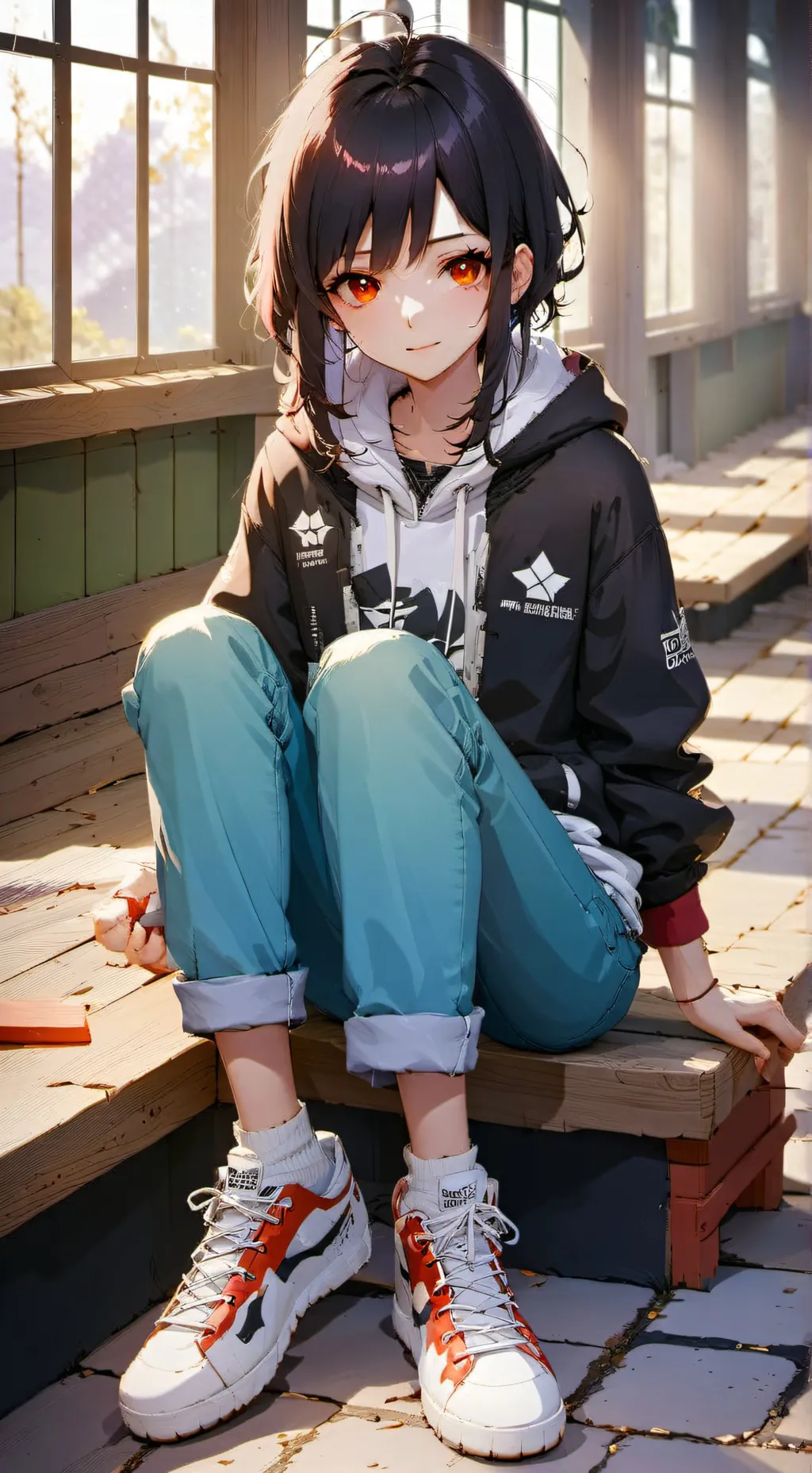 ai character: Helena  background