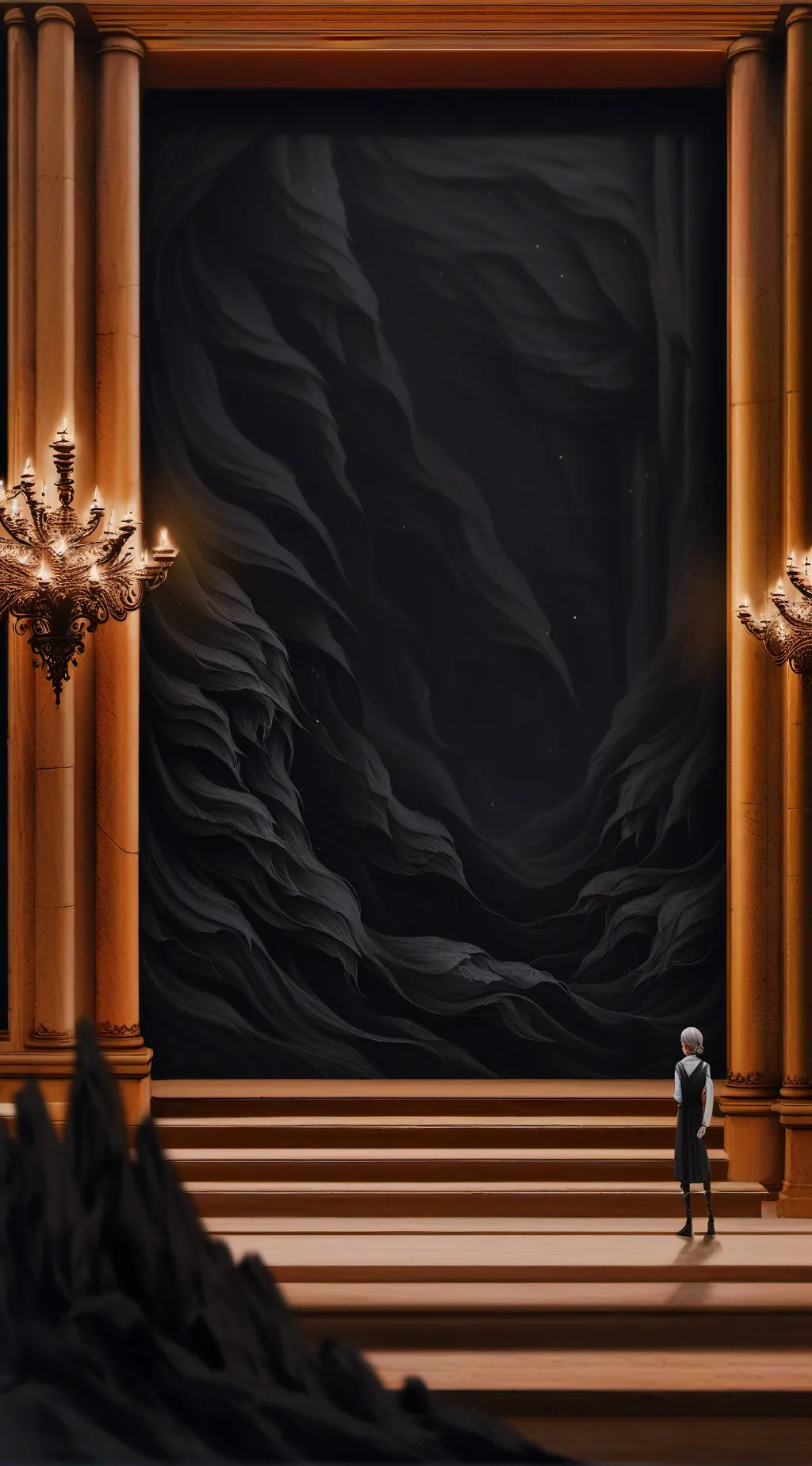 ai character: vee x shelly background