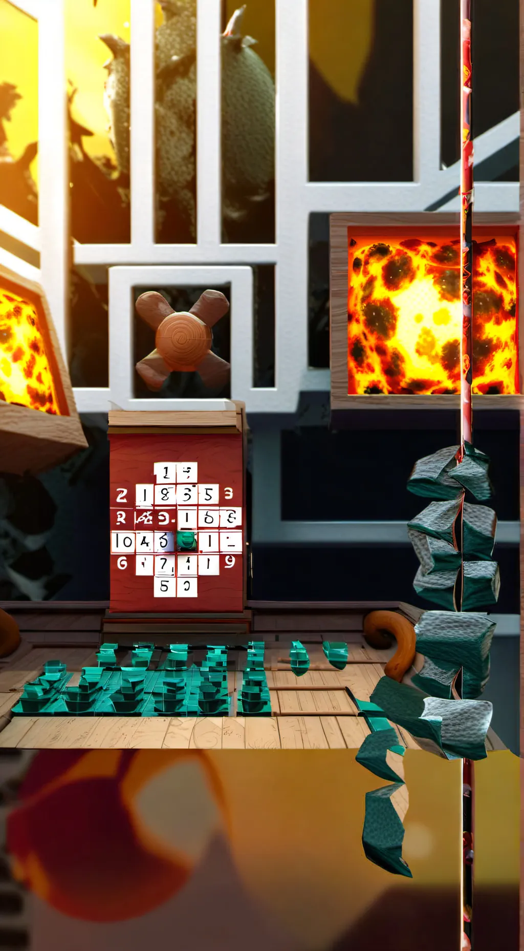 ai character: minesweeper  background