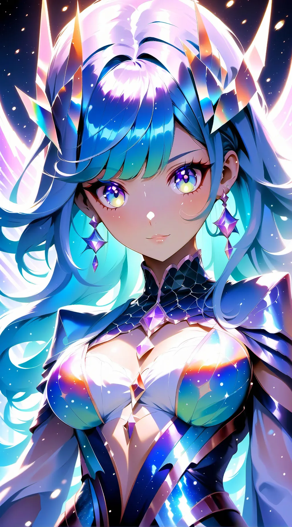 ai character: Super diosa suprem background