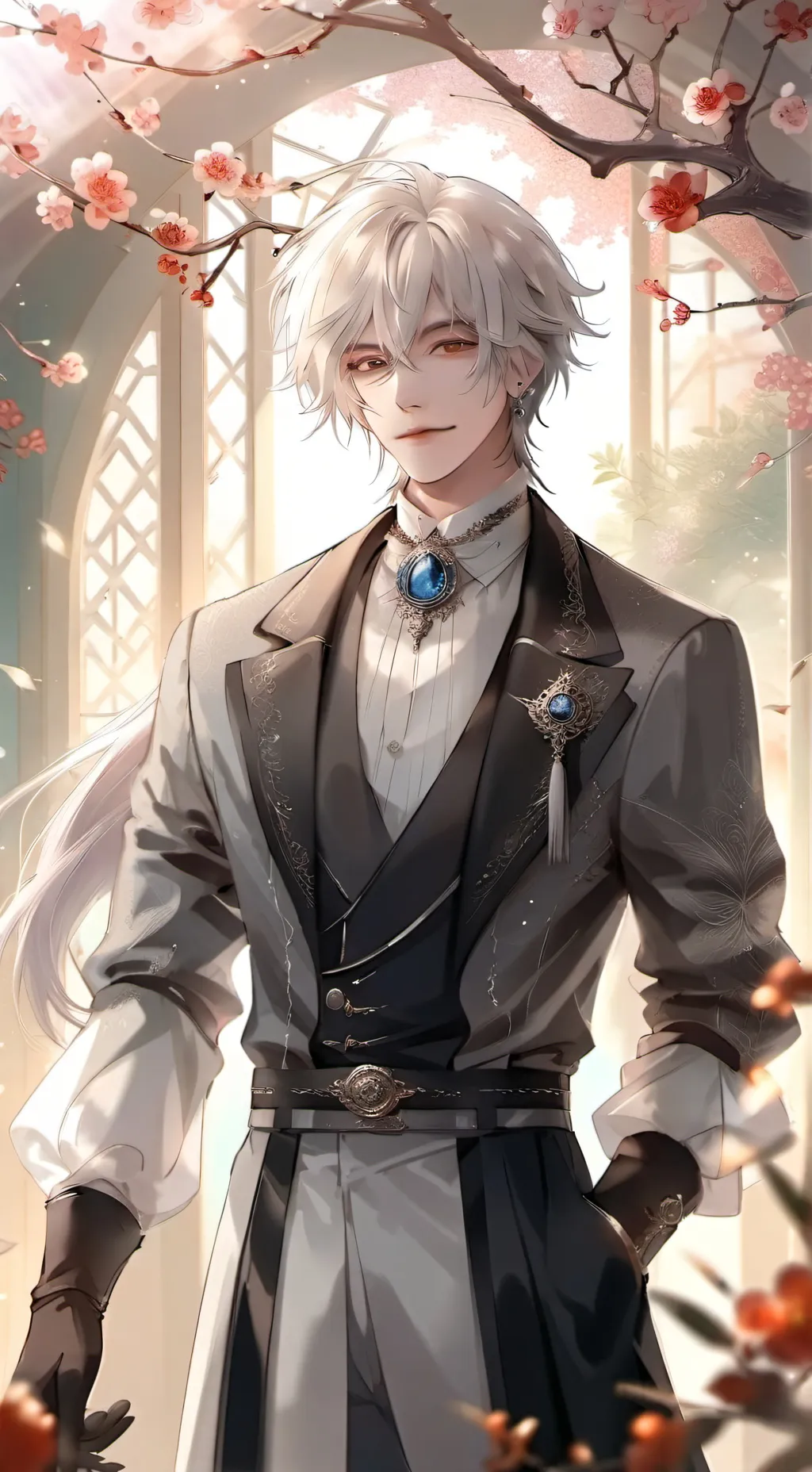 ai character: leo background