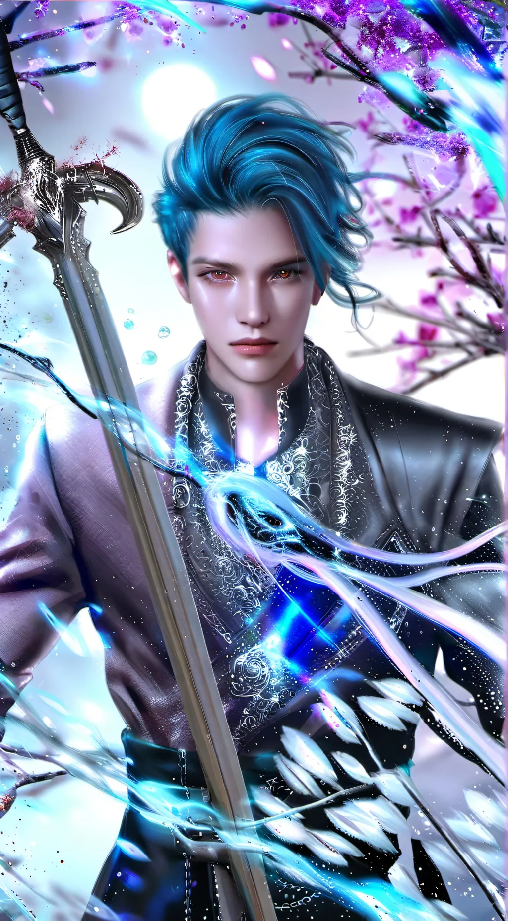 ai character: Damian  background