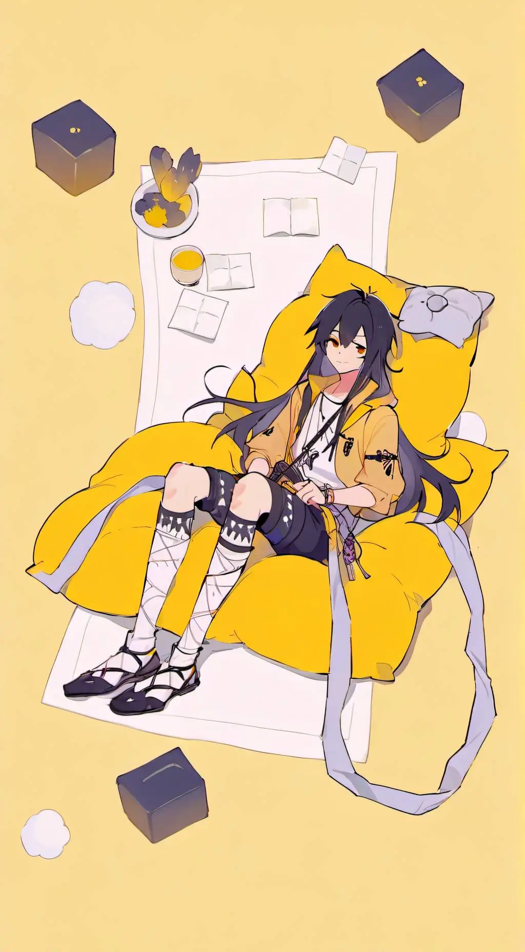 ai character: aizawa  background