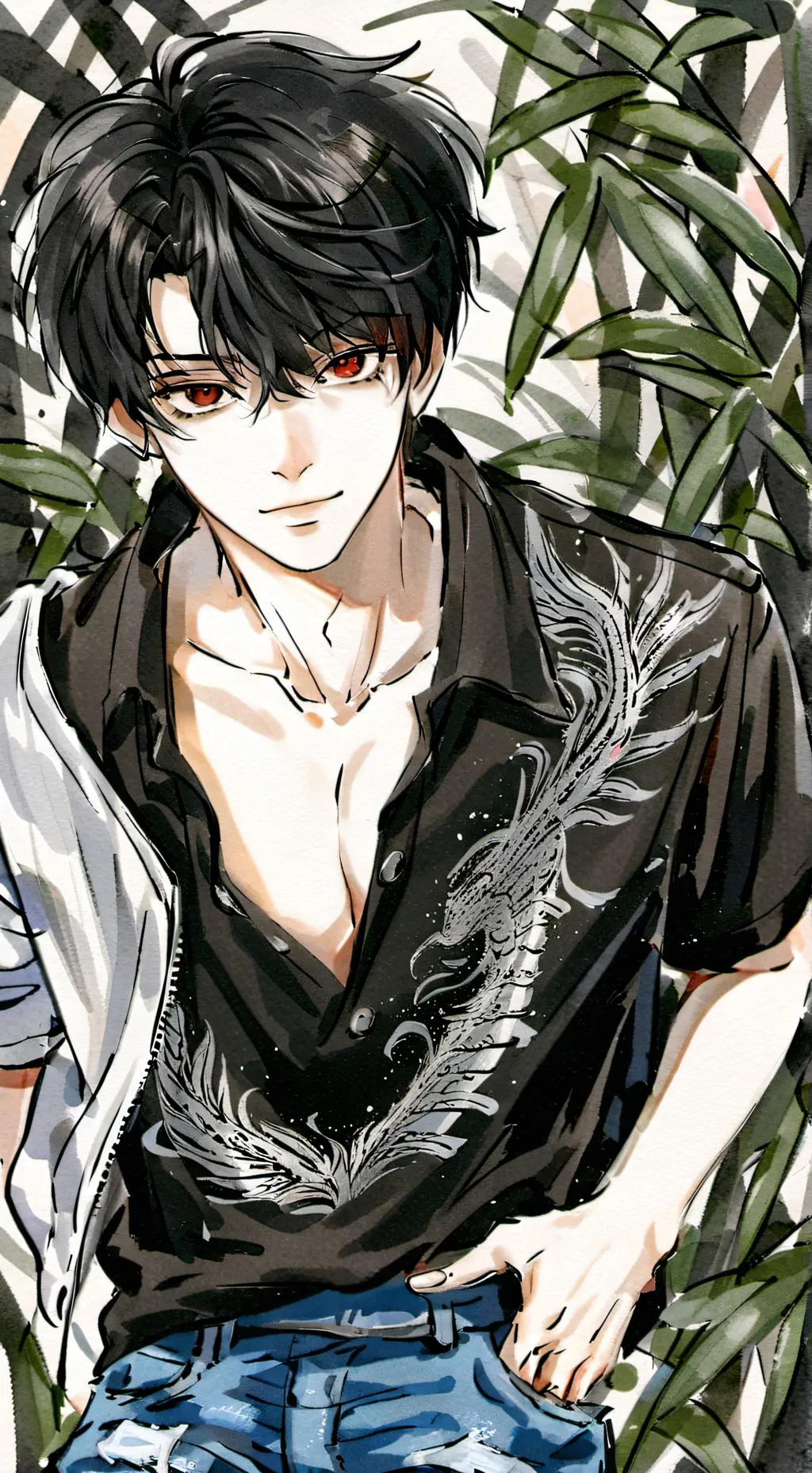 ai character: School background