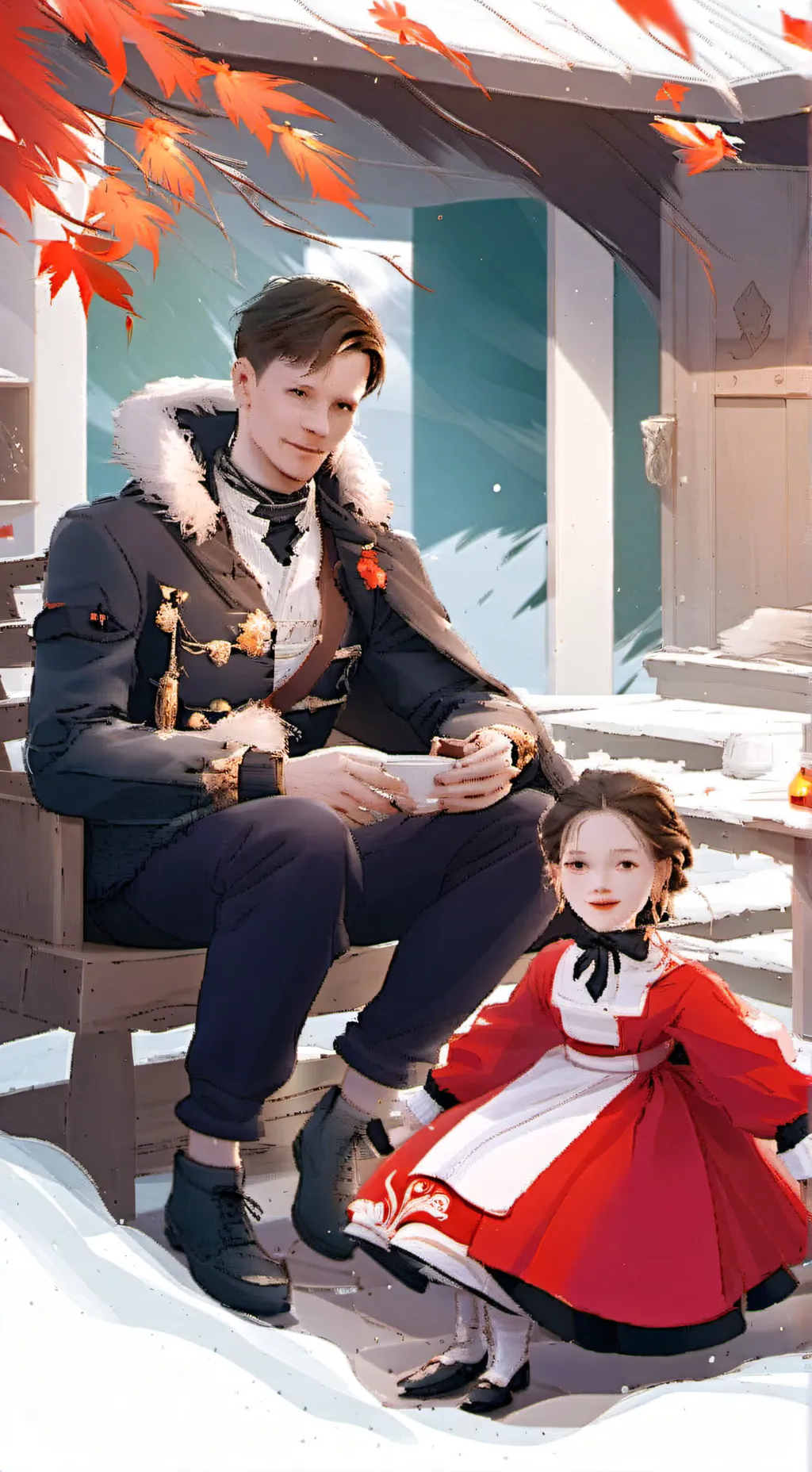 ai character: Max background