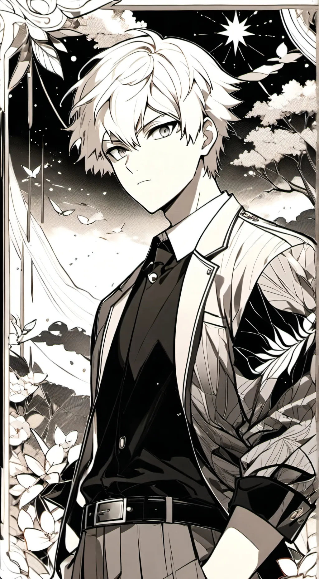 ai character: sleep over mha background