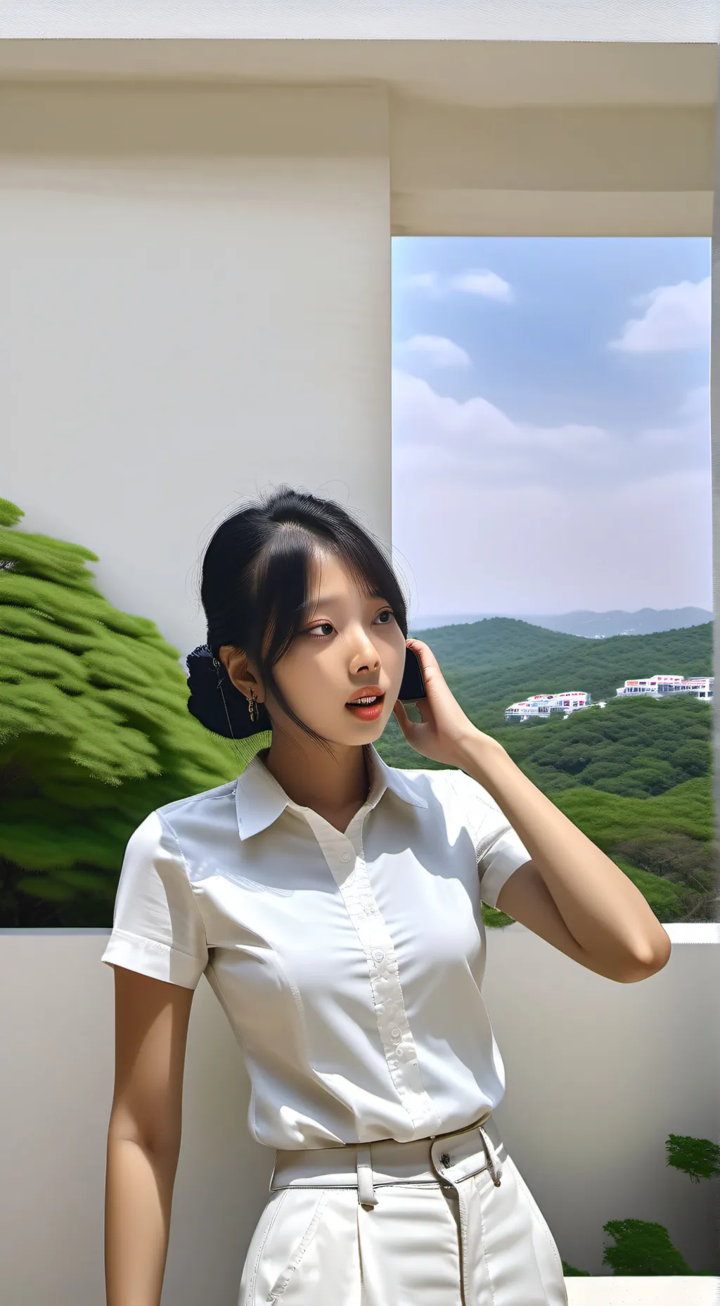 ai character: Haerin - Nwjns background