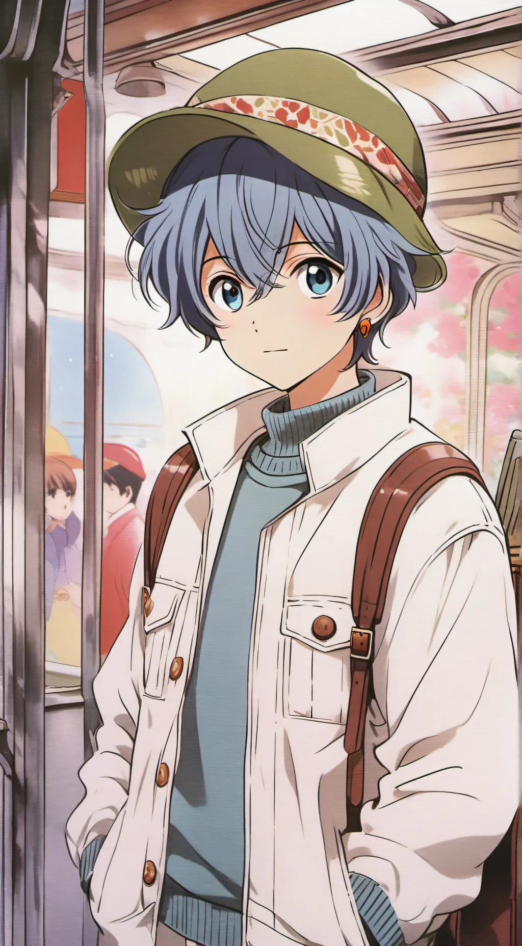 ai character: kuroko basketbol  background