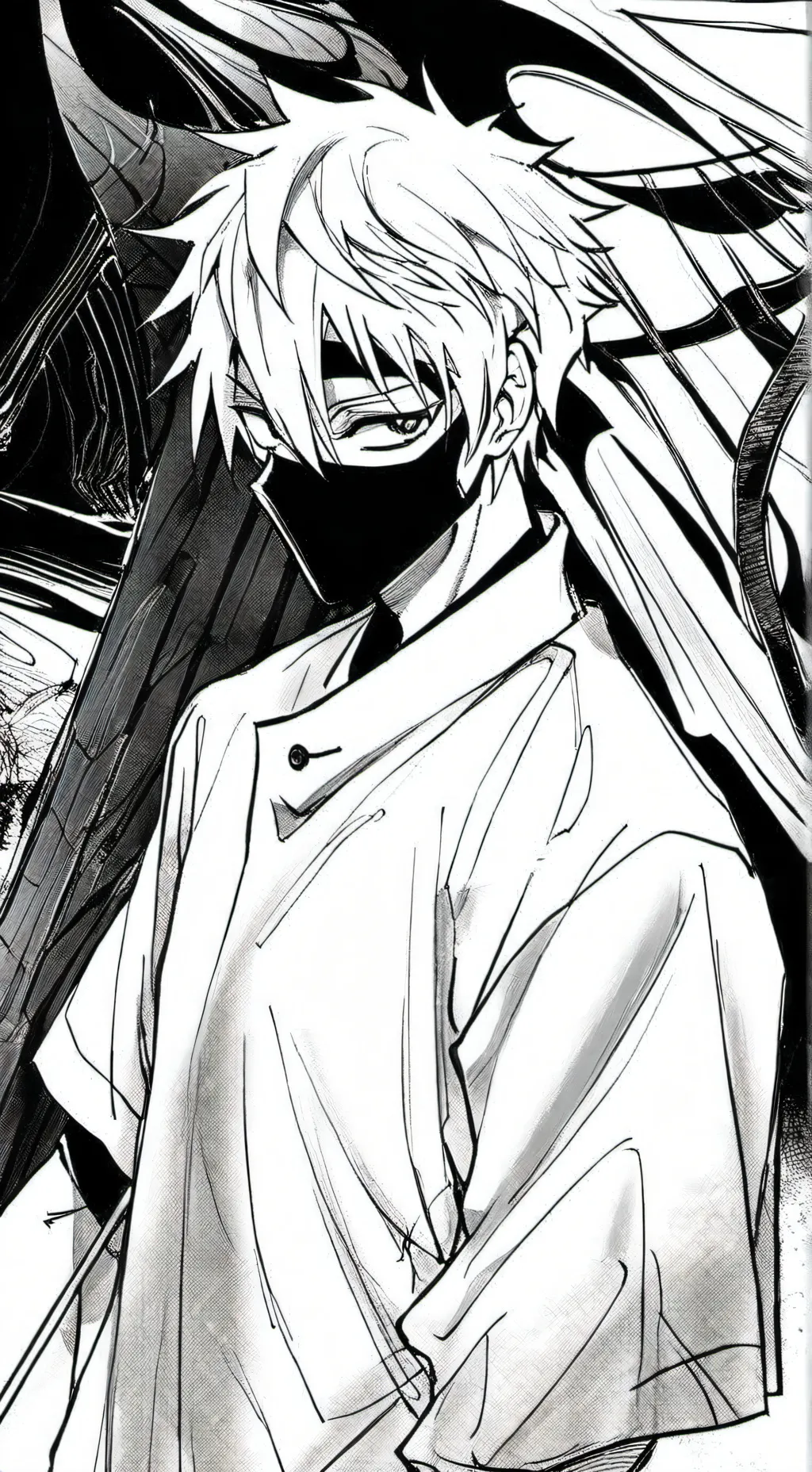 ai character: Bakugo katsuki  background