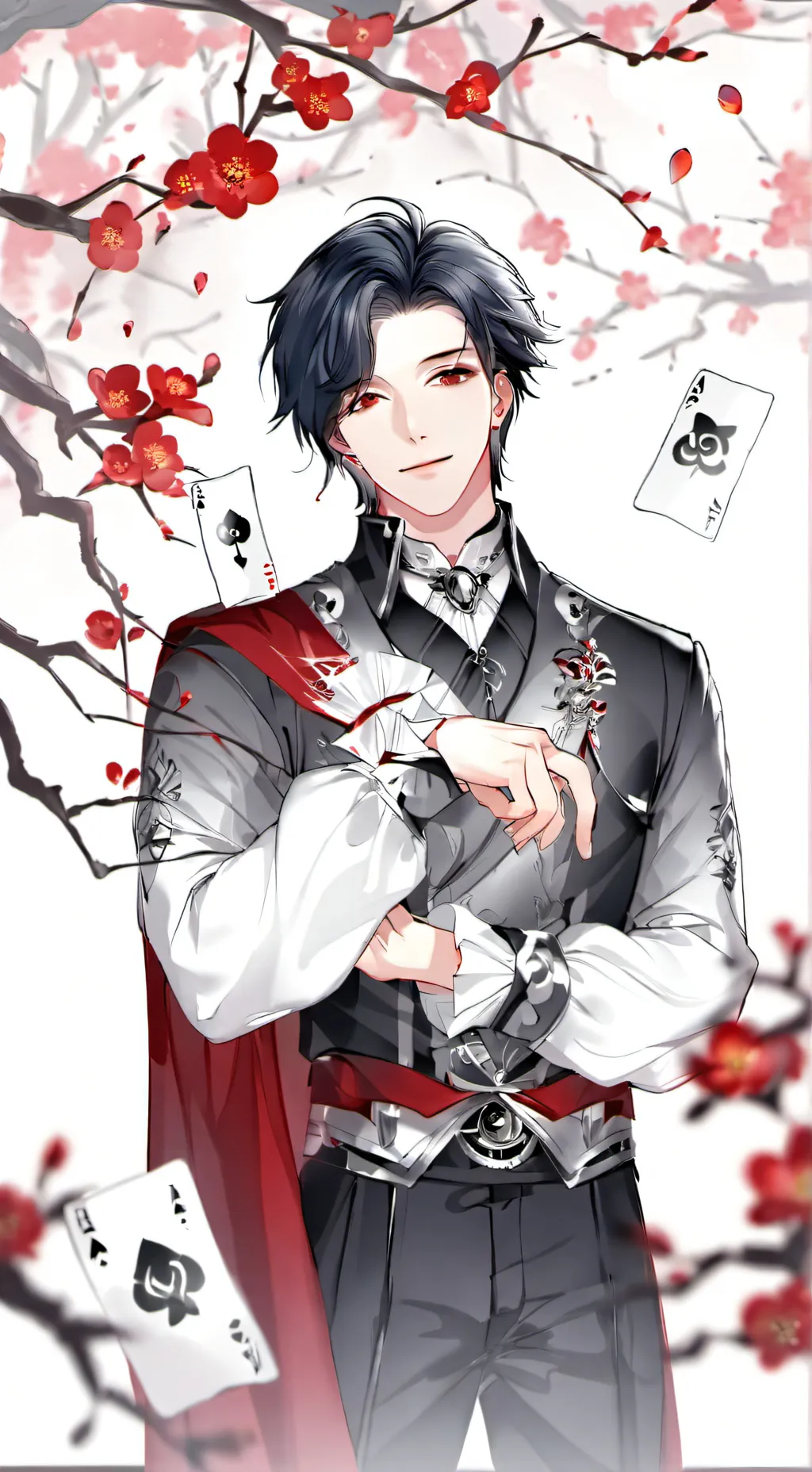 ai character: Boy at school background