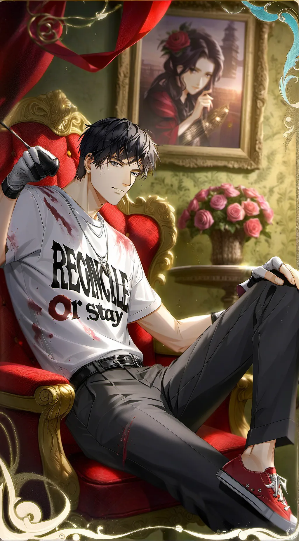 ai character: Kevin  background