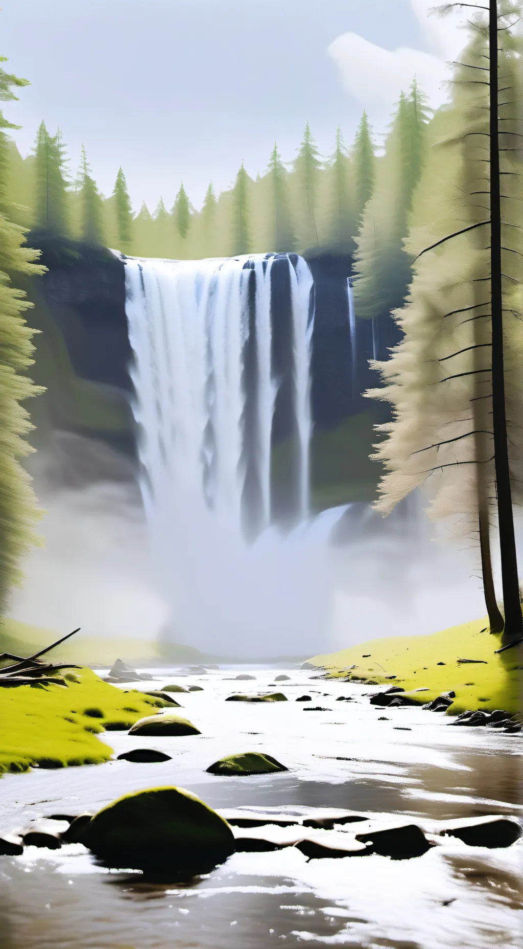 ai character: Chill and relax background