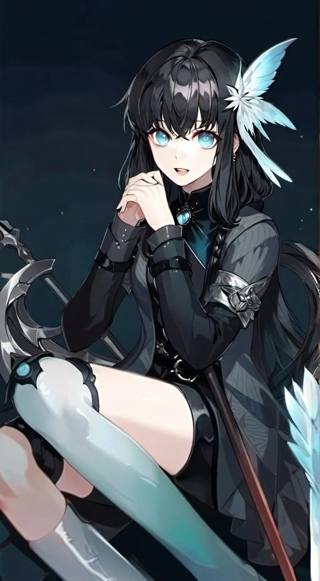 ai character: tokito muichiro  background