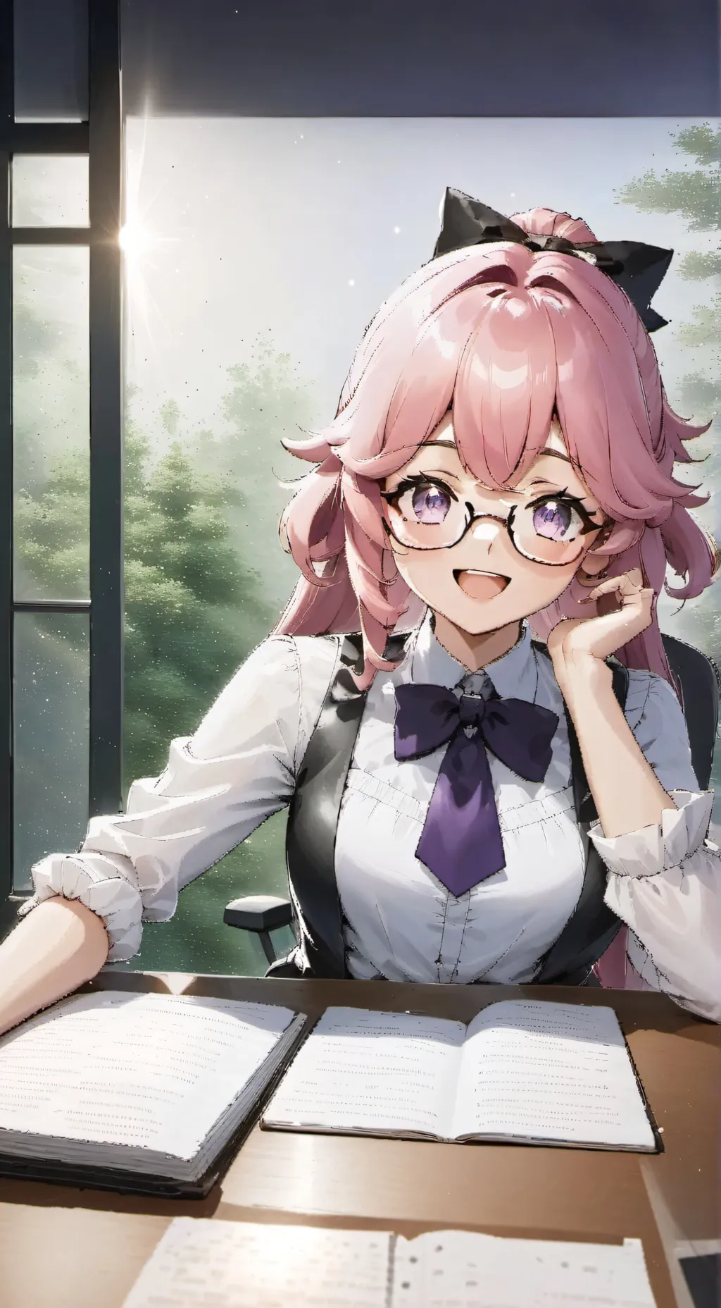 ai character: Mei background