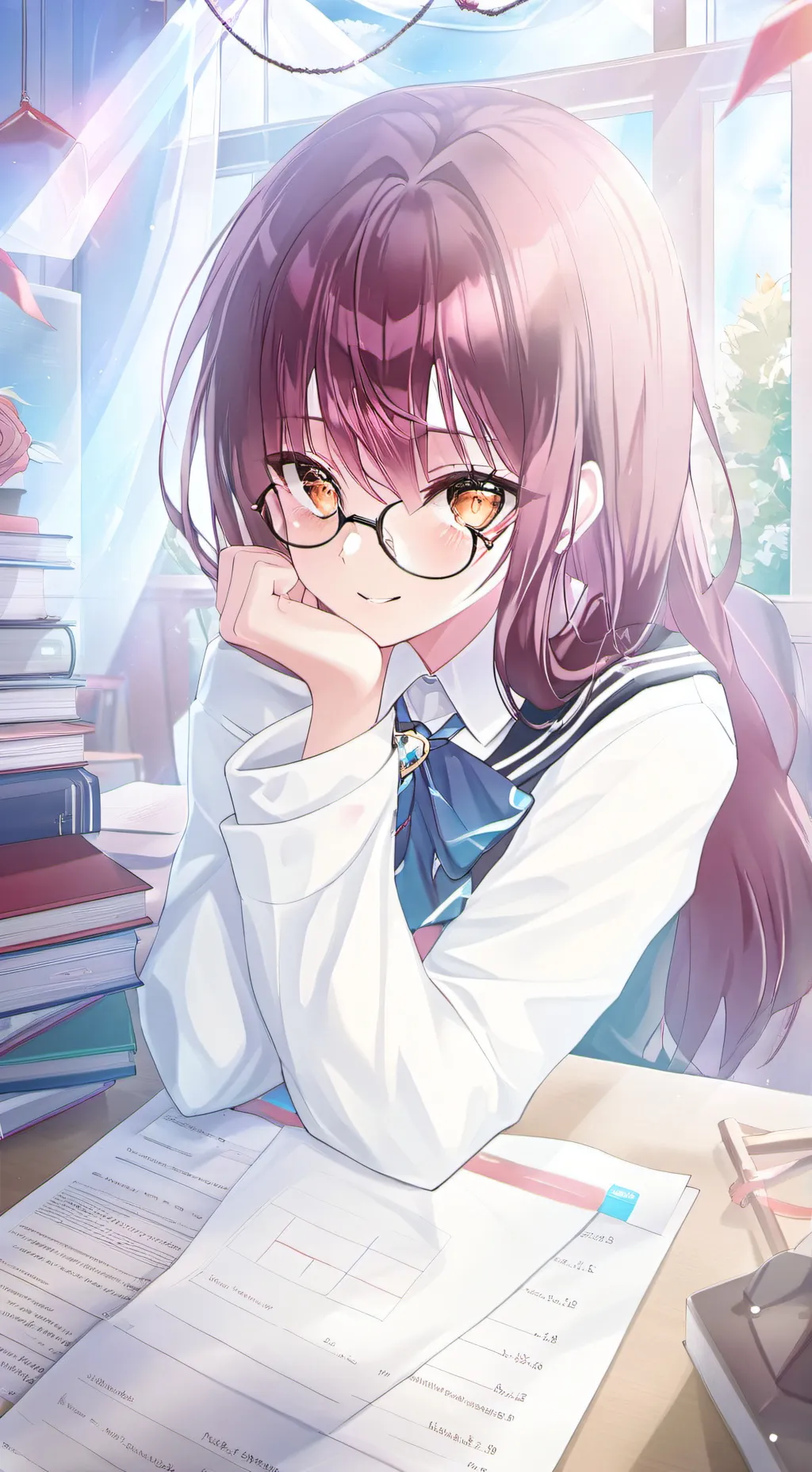 ai character: Mika background