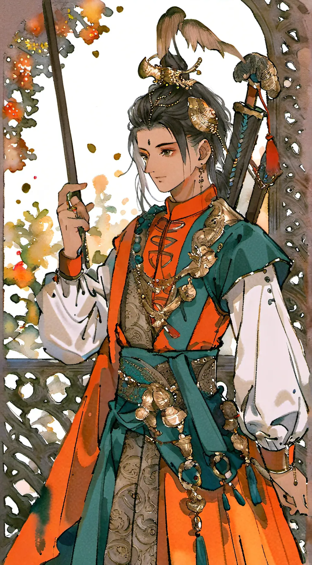 ai character: esquisofrenia background