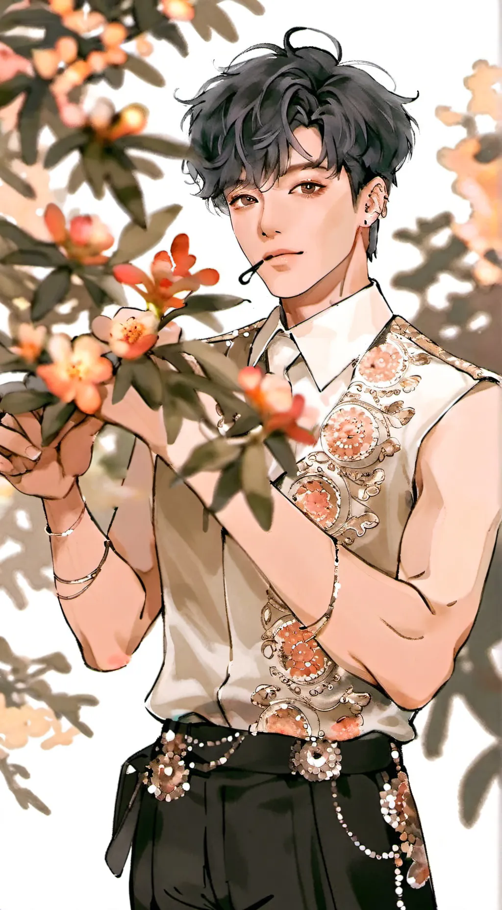 ai character: THANOS SQUID GAME  background