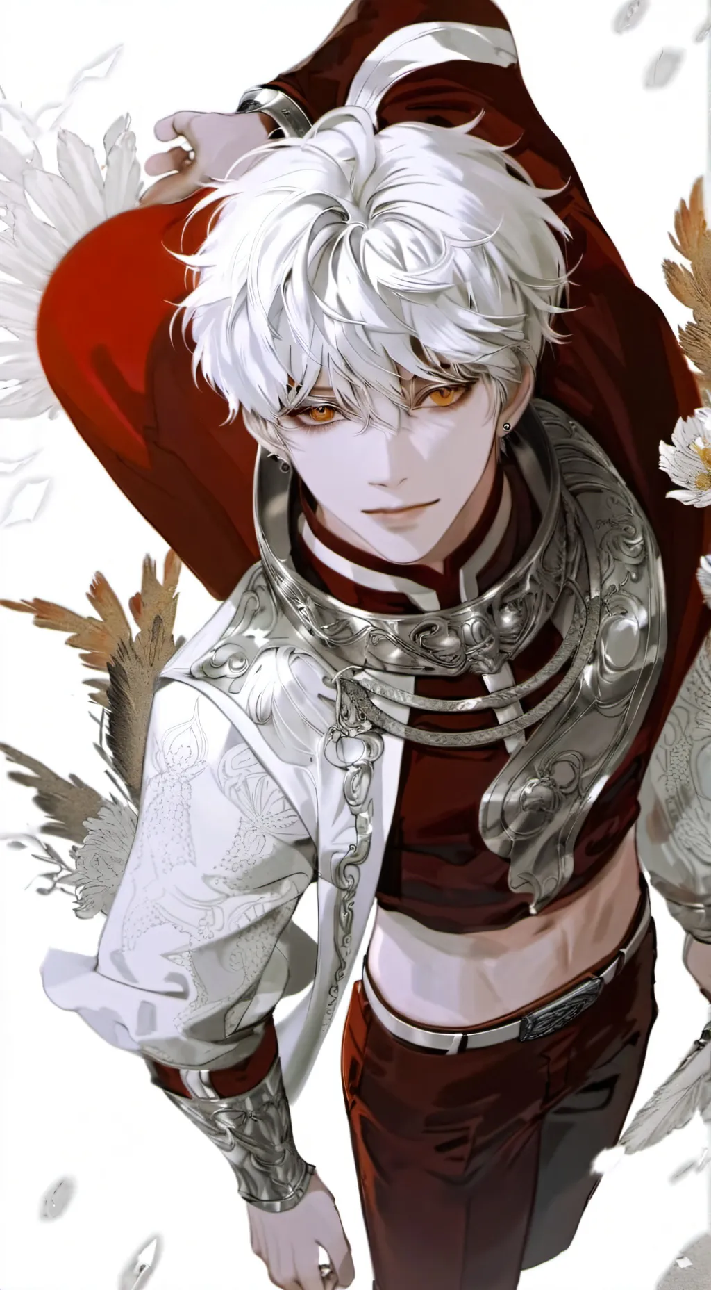 ai character: ❄️Ash❄️ background