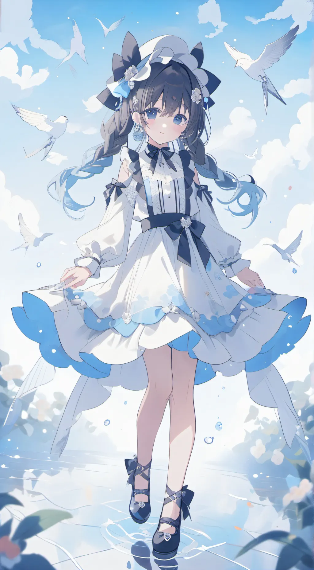 ai character: elsa background