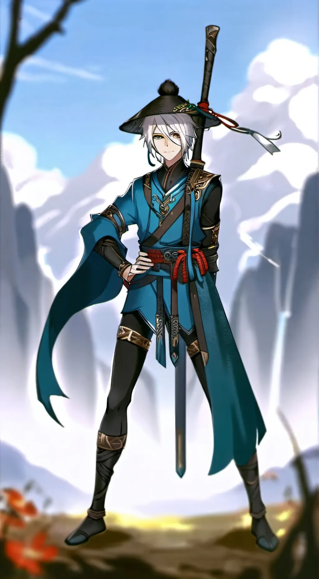 ai character: Xiphos  background