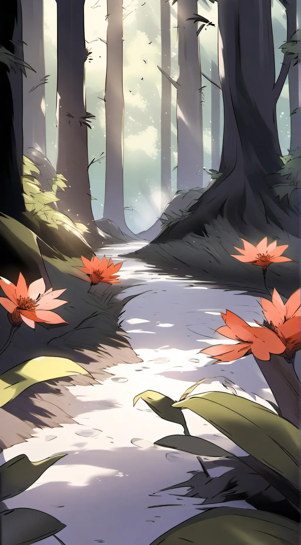 ai character: •(Dandys world)• background