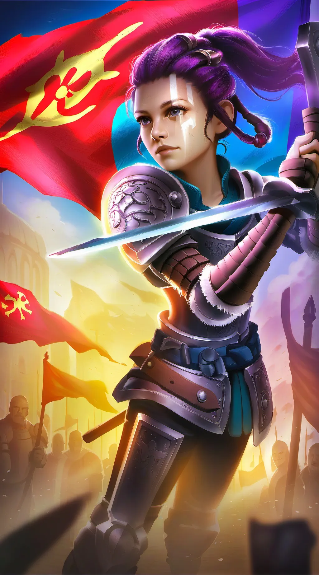 ai character: Maggie background