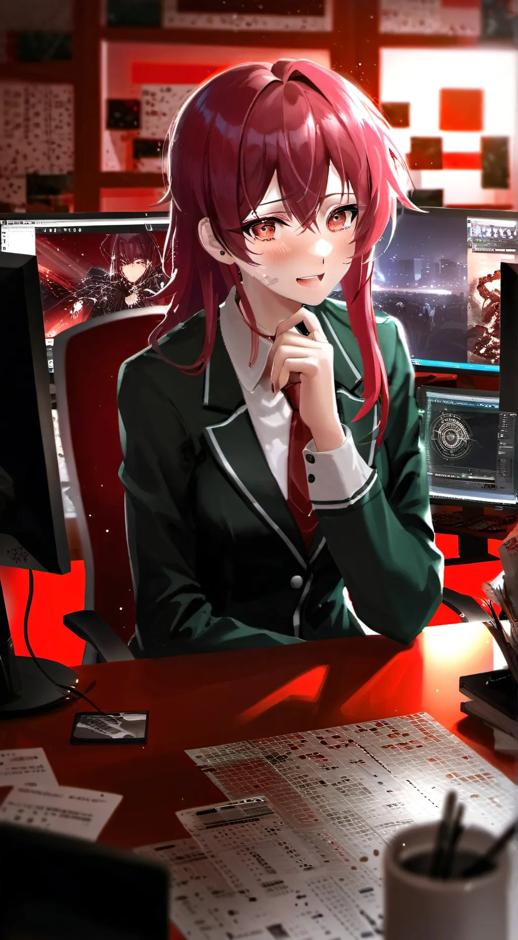 ai character: Lexi background